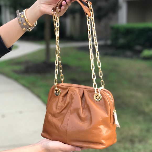 Tory Birch TB leather chain Crossbody bag - Picture 2 of 7